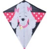30 In. Diamond Kite - Gigi Poodle -SkyHigh Kites 15267p GiGiPoodle 30inDiam REV