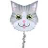 Fun Flyer Kite - Gray Cat -SkyHigh Kites 17339