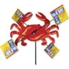22 In. WhirliGig Spinner - Old Bay Large Red Crab -SkyHigh Kites 21795p OldBayCrab Large whirligig 1024