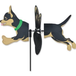 Petite Spinner - Black & Tan Chihuahua