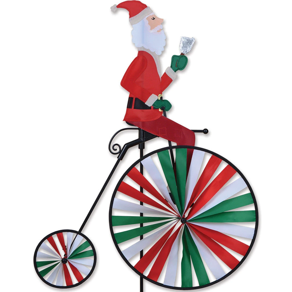 High Wheel Bike Spinner - Santa 3 High Wheel Bike Spinner - Santa