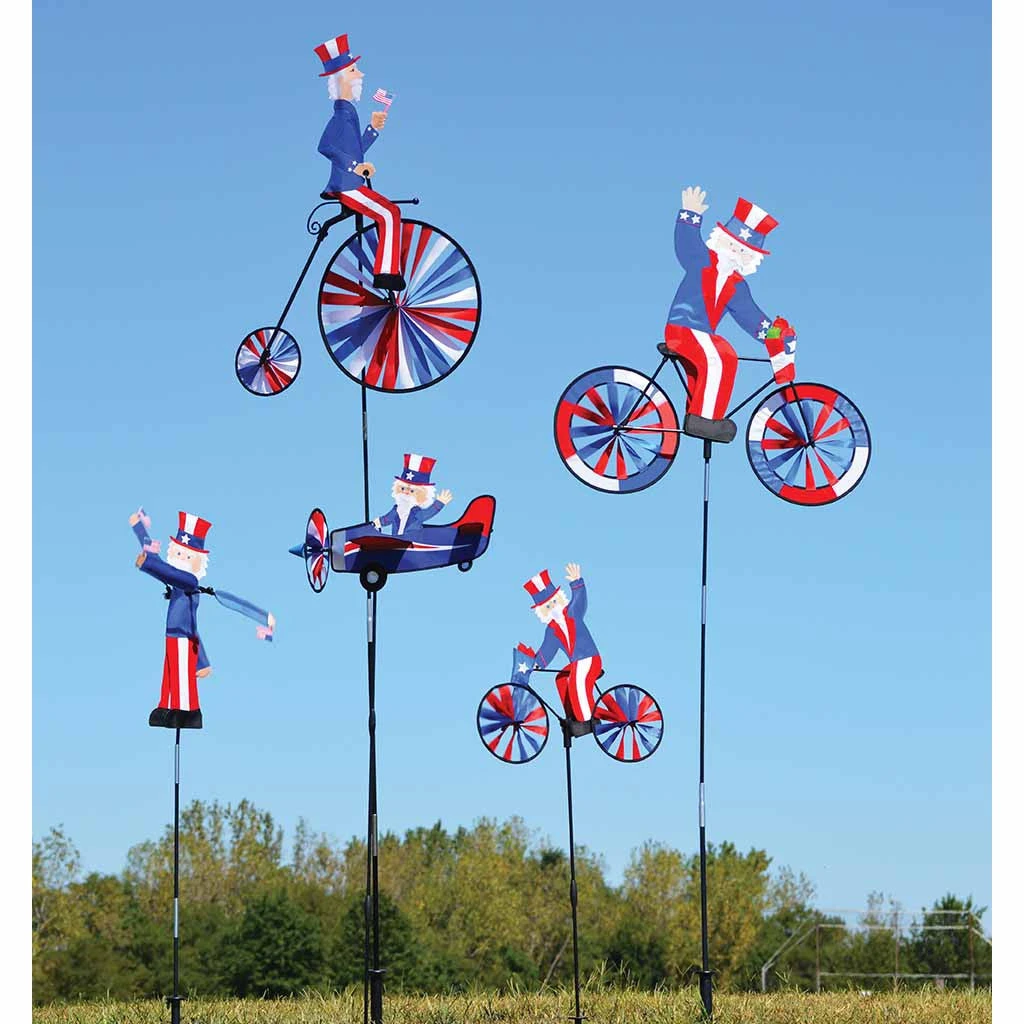 High Wheel Bike Spinner - Uncle Sam 5 High Wheel Bike Spinner - Uncle Sam - Image 3