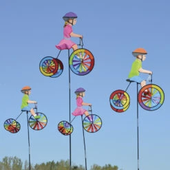 25 In. Tricycle Spinner - Boy -SkyHigh Kites 26601 26602 26621 26622 BoyGirl TricycleSpinners copy