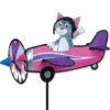 19 In. Pilot Pal Spinner - Gray Kitty -SkyHigh Kites 26801p GrayKitty19in
