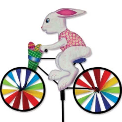 20 In. Bike Spinner - Easter Bunny