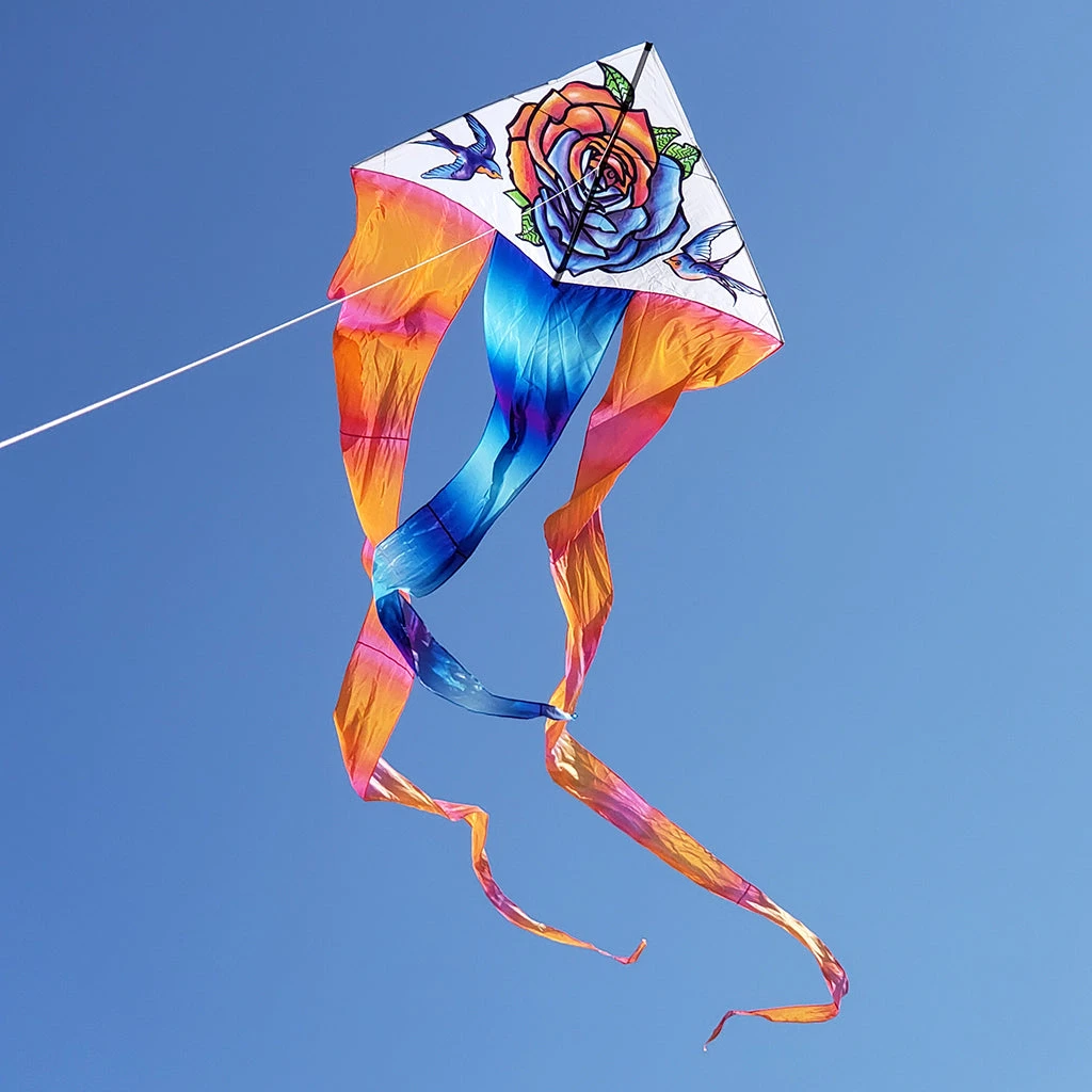 6.5 Ft. Flo-Tail Delta Kite - Tattoo 5 6.5 Ft. Flo-Tail Delta Kite - Tattoo - Image 3