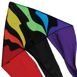 56 In. Flo-tail Delta Kite - Rainbow