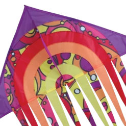 56 In. Stream Delta Kite - Warm Orbit