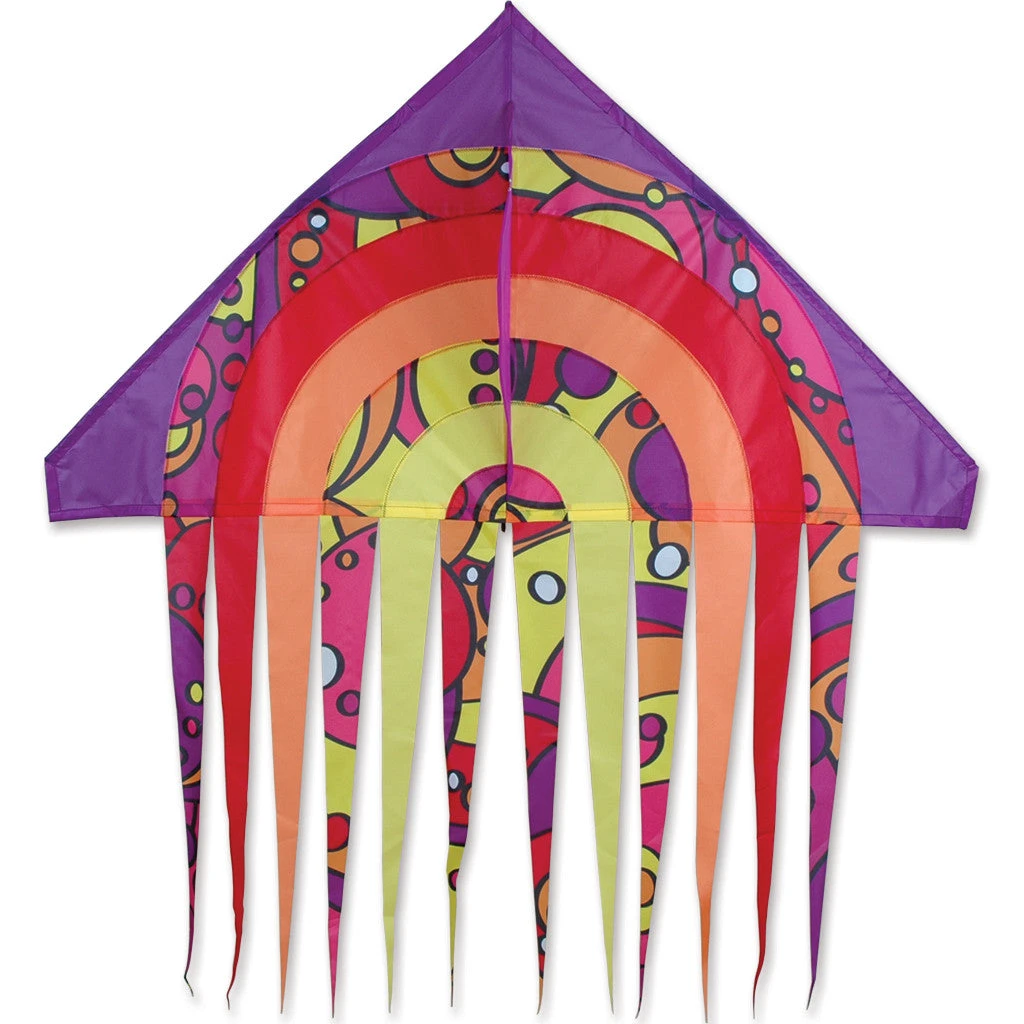 56 In. Stream Delta Kite - Warm Orbit 4 56 In. Stream Delta Kite - Warm Orbit - Image 2