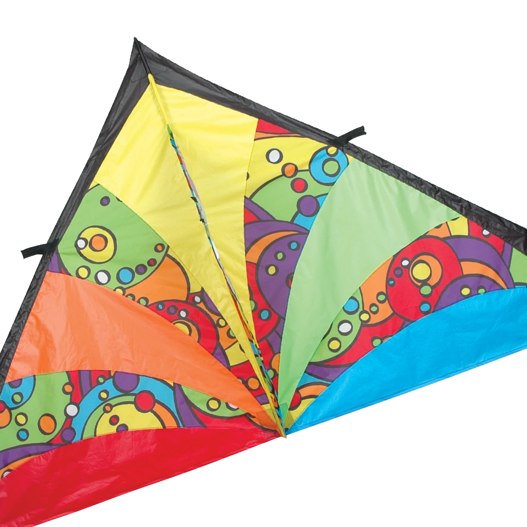 9 Ft. Delta Kite - Rainbow Orbit 3 9 Ft. Delta Kite - Rainbow Orbit