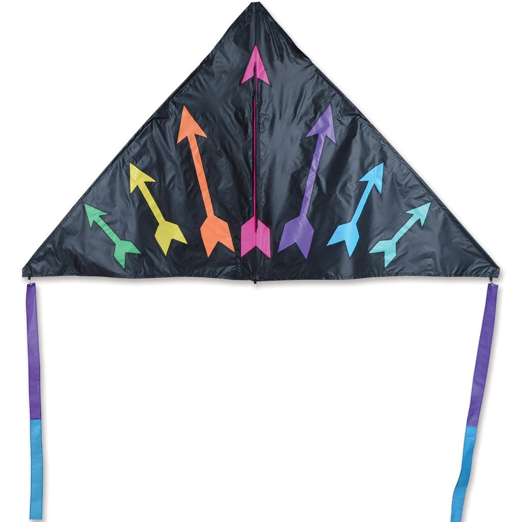 6.5 Ft. Delta Kite - Rainbow Arrows 4 6.5 Ft. Delta Kite - Rainbow Arrows - Image 2