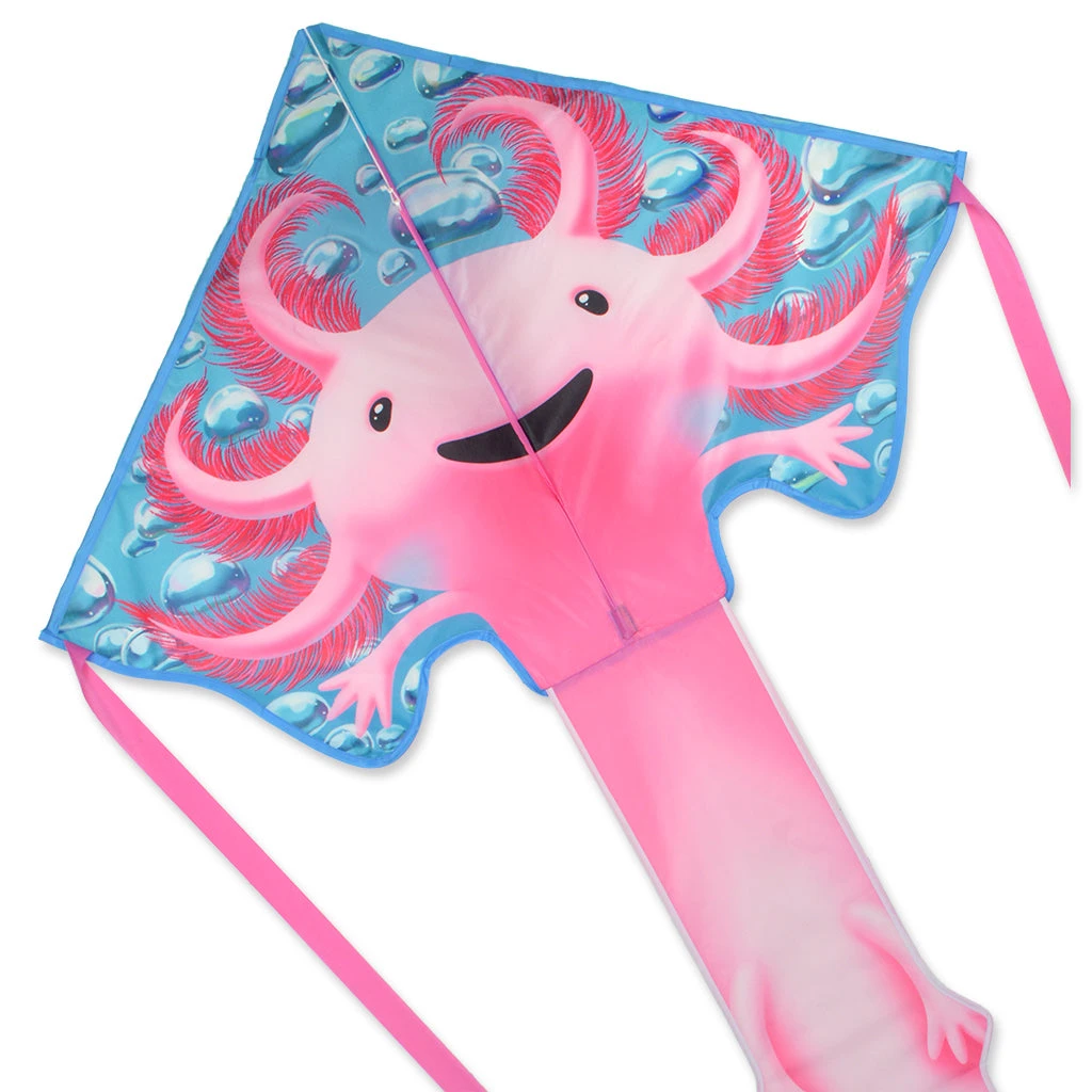 Large Easy Flyer Kite - Axolotl 3 Large Easy Flyer Kite - Axolotl
