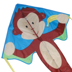Large Easy Flyer Kite - Mikey Monkey