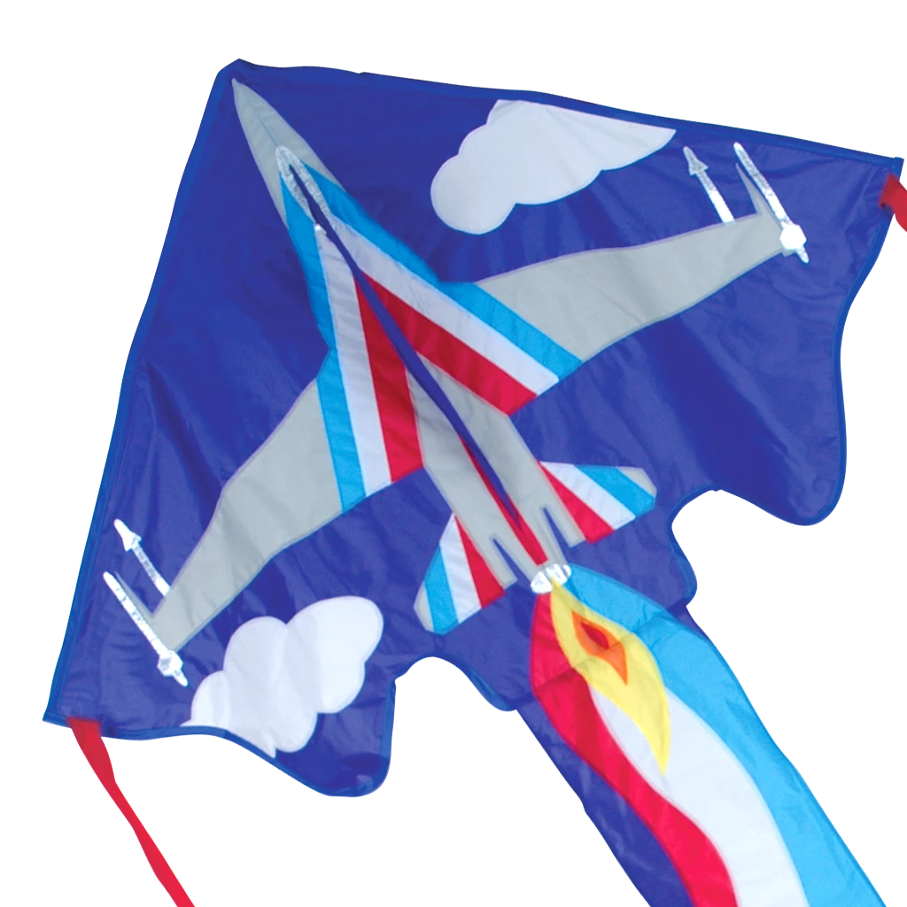 Large Easy Flyer Kite - F16 3 Large Easy Flyer Kite - F16