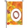 12 In. Fall Monogram Flag - O -SkyHigh Kites 51418g O