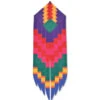 SoundWinds Goddess Earring Hanging Banner - Purple -SkyHigh Kites 53225