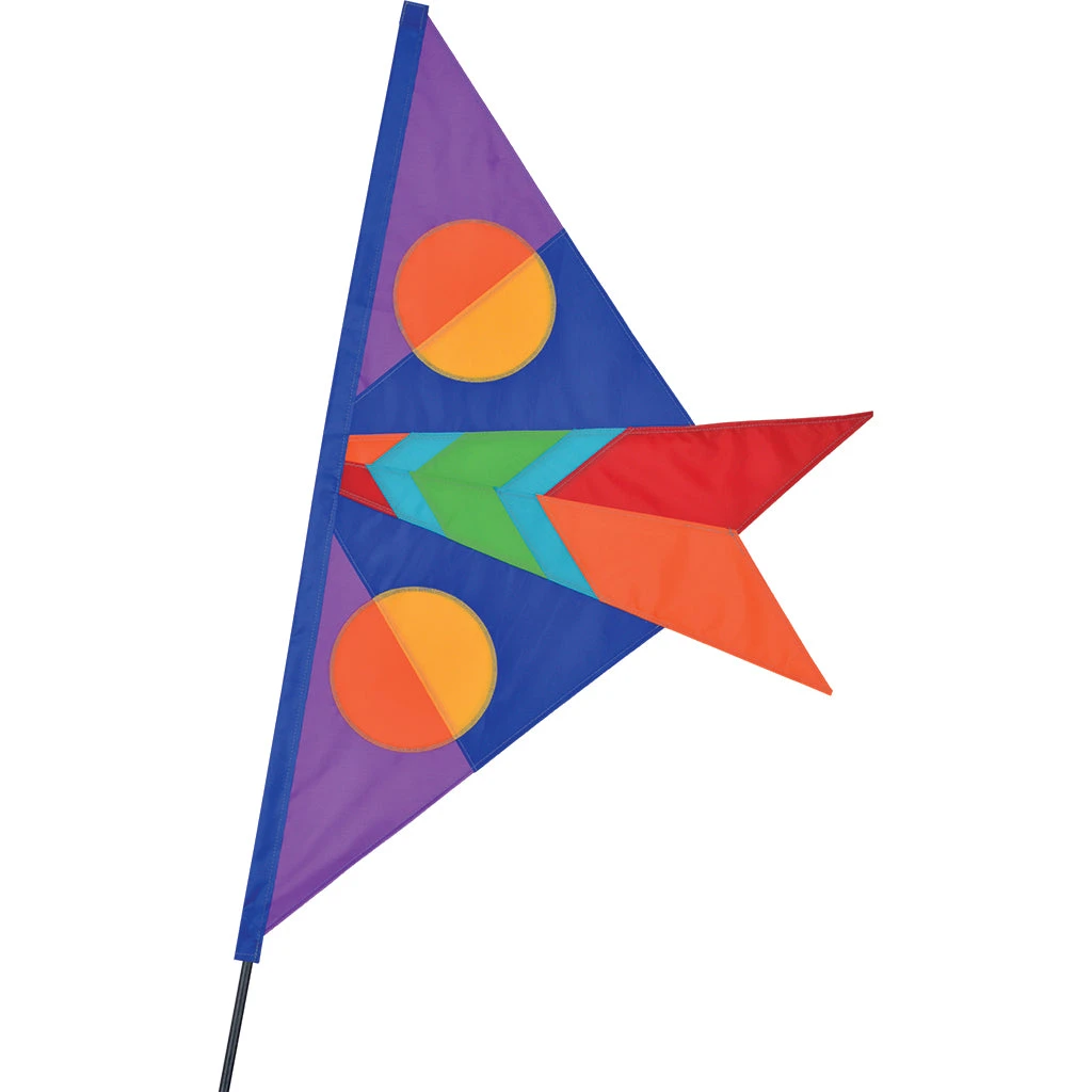 SoundWinds Falcon Recumbent Bike Flag - Purple 3 SoundWinds Falcon Recumbent Bike Flag - Purple