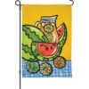 12 In. Flag - Watermelon Citrus