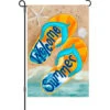 12 In. Flag - Summer Welcome Flip Flops -SkyHigh Kites 56337p SummerWelcomeFipFlops 1024