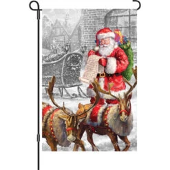 12 In. Flag - Check It Twice