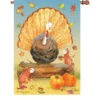 28 In. Flag - Turkey & Friends -SkyHigh Kites 57117g TurkeyAndFriends