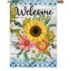 28 In. Flag - Welcome Flowers -SkyHigh Kites 57363p WelcomeFlowers House 1024