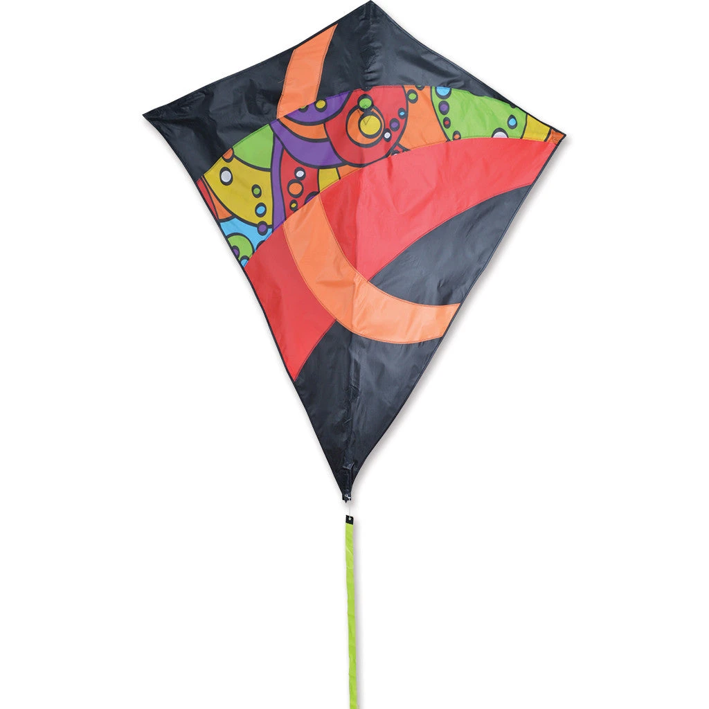 52 In. Travel Diamond Kite - Orbit Tron 3 52 In. Travel Diamond Kite - Orbit Tron