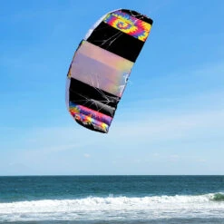 Barracuda 1.7 Kite - Tie Dye -SkyHigh Kites 64516p Tie Dye Barracuda Flying 1024