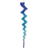 SoundWinds Large Fusilli Spinning Windsock - Blue -SkyHigh Kites 77385