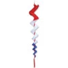 SoundWinds Large Fusilli Spinning Windsock - Patriotic