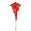 SoundWinds Large Rotini Spinning Windsock - Red -SkyHigh Kites 99734